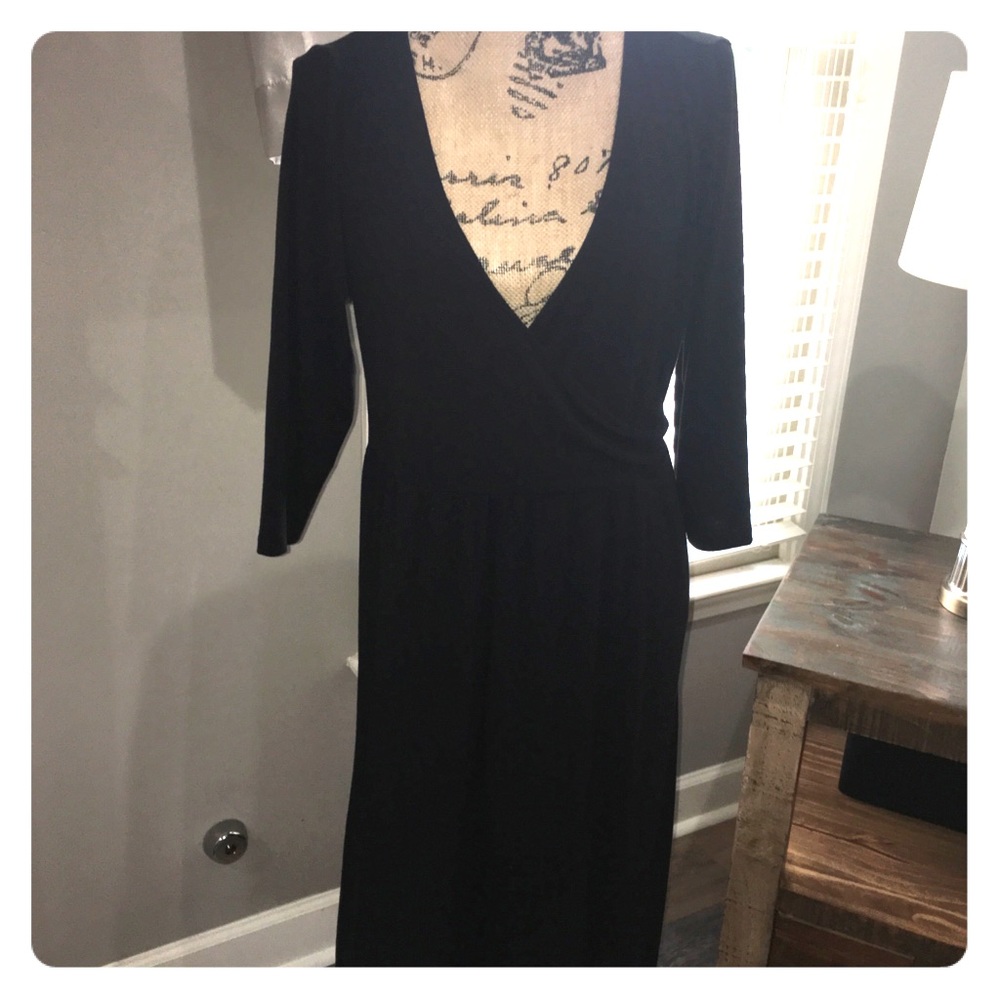 Beautiful black hi low dress